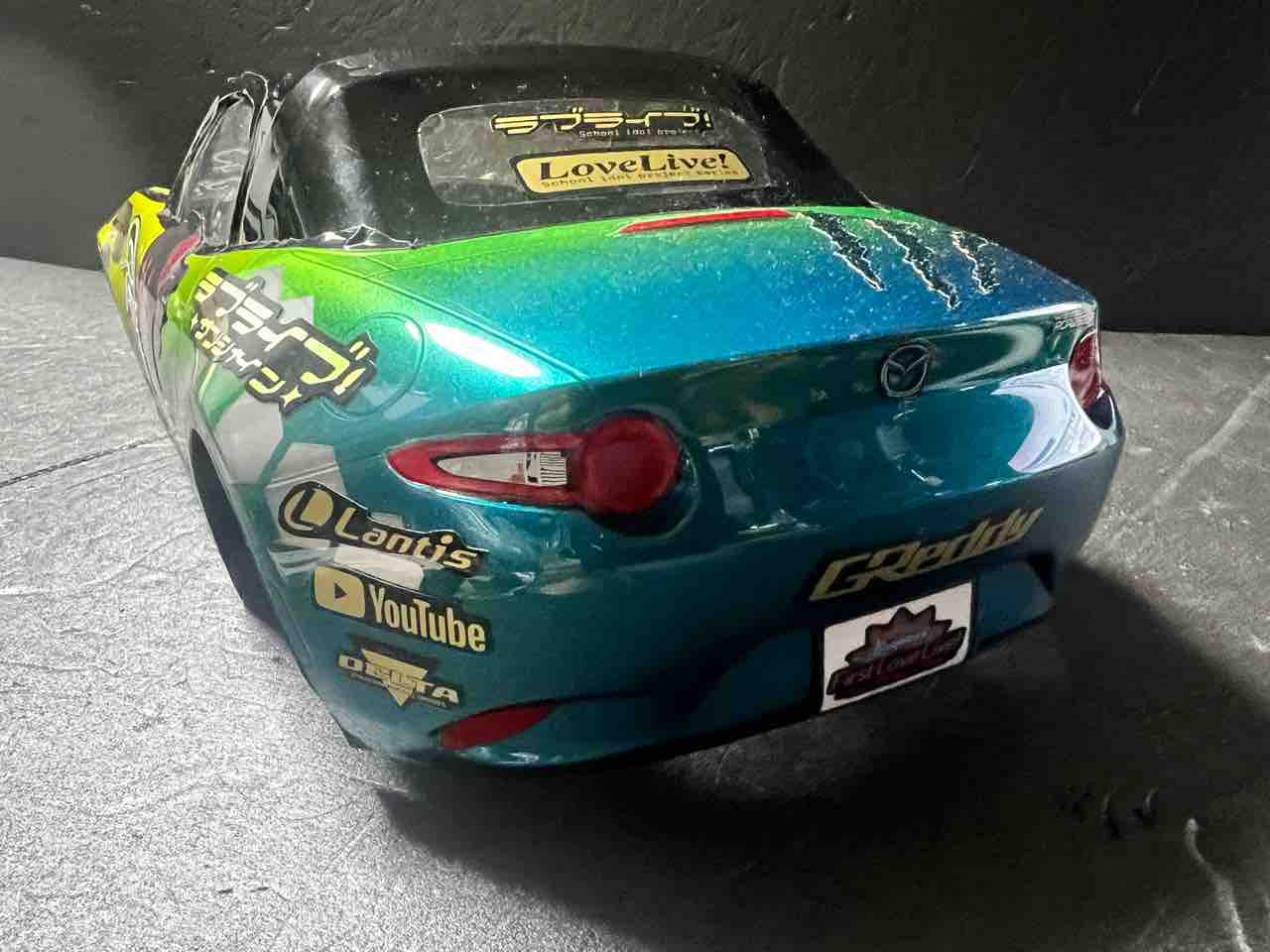タミヤ　ロードスター　ボディ　キャンディ 塗装済】ロードスター スペアボディ キャンディレッド Mシャーシ