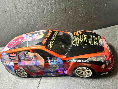 痛車 RCボディ この素晴らしい世界に祝福を! 仕様 PANDORA STAGE-R2