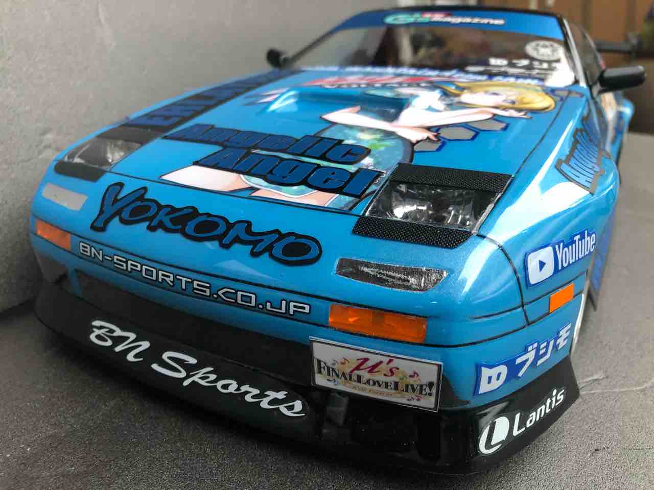 ラジコンボディ　スピードウェイパルFCボディ　ウイングなし ラジコンボディ スピードウェイパルFCボディ ウイングなし