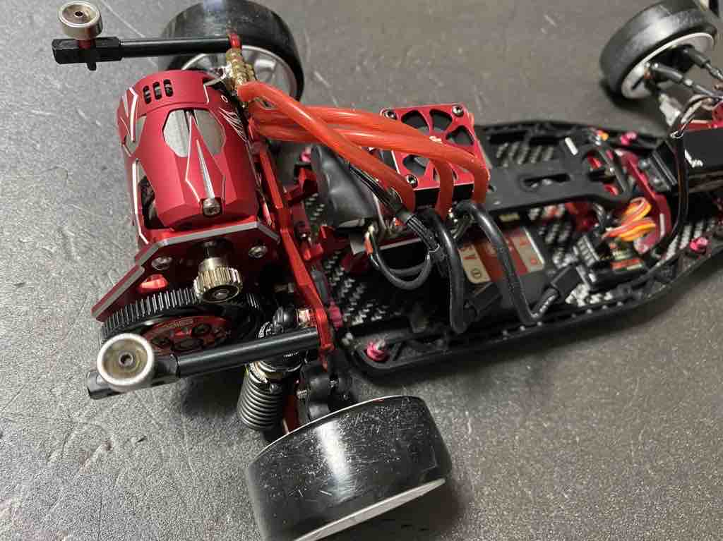 アディクションRRギヤバルクとoverdoseモーター : 痛車RC製作所