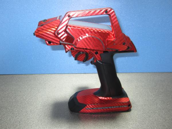 SANWA M12プロポスキン 貼ってみた！（Privategarage製プロポ