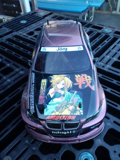 ラジコン 痛車 ボディ 織田信奈の野望 : 痛車RC製作所 BadLegFactory