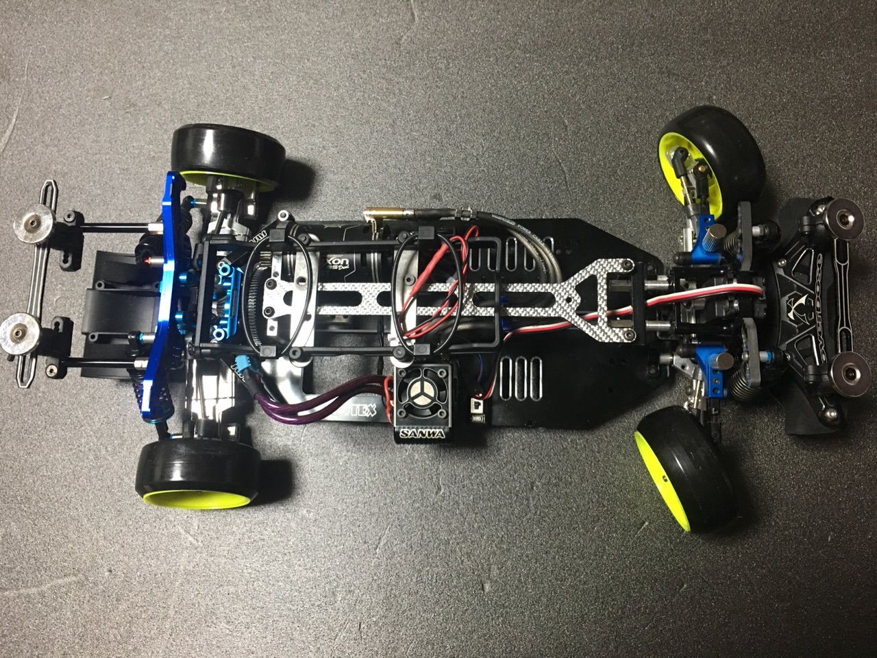 kazama GS-XR RWD ラップアップVX-DOCK投入！ : 痛車RC製作所