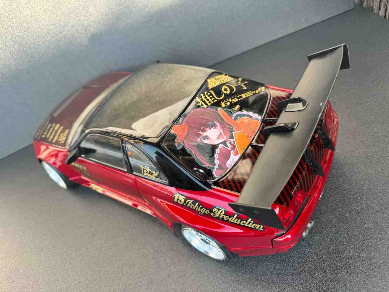 痛車 RCボディ 推しの子 有馬かな仕様 Aplastics R33NISMO400R