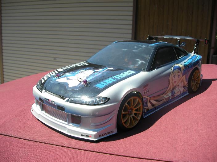 ラジコン 痛車 ボディ インフィニット ストラトス セシリア