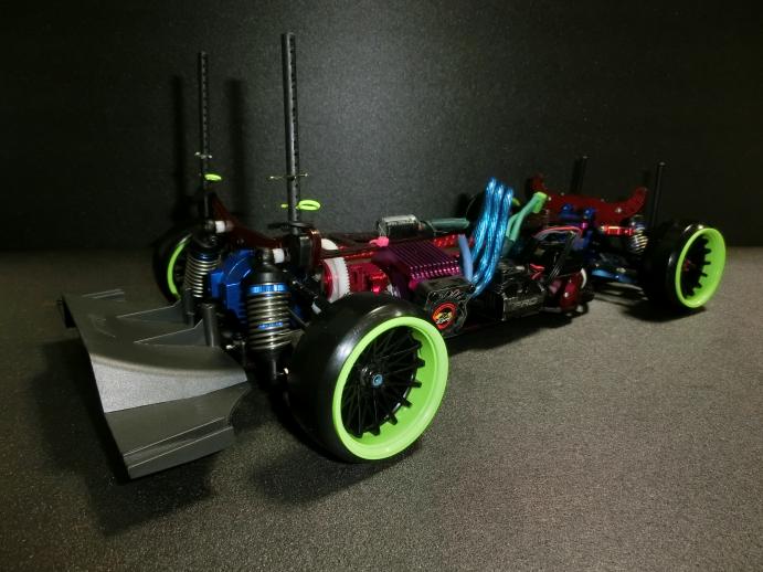 と*も様 中古　美品　ドリパケ ジェクトレーシングコンバージョン Kazama GS-XR ドリパケコンバージョン : 痛車RC製作所 BadLegFactory