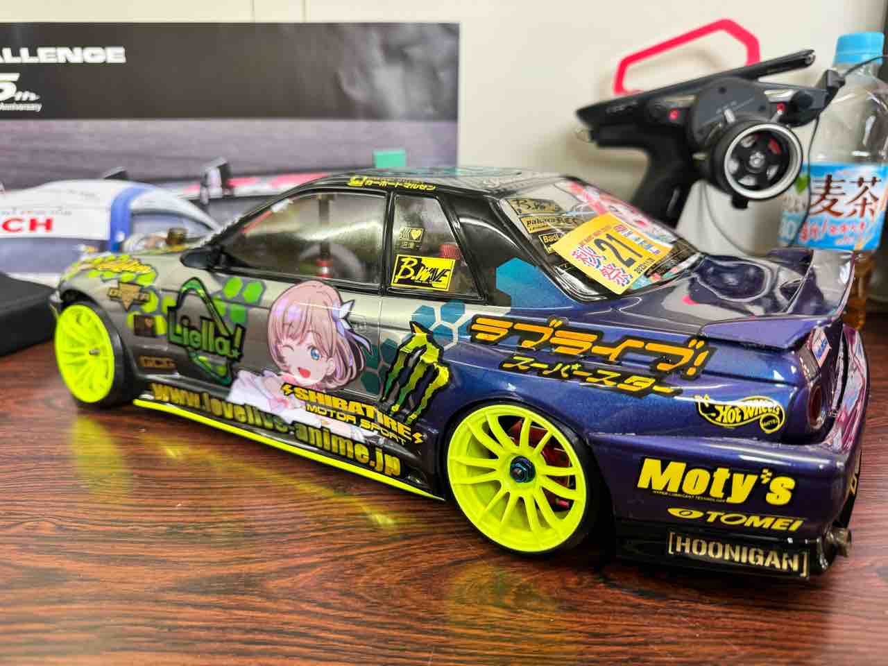 痛車 RCボディ ラブライブ！シリーズ 仕様 SHIBATA R32 GT-R