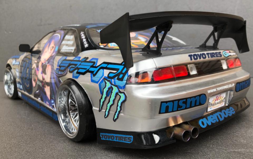 ラジドリ シルビアボディ S14 練習用に rc-yumekukan_dl108-1
