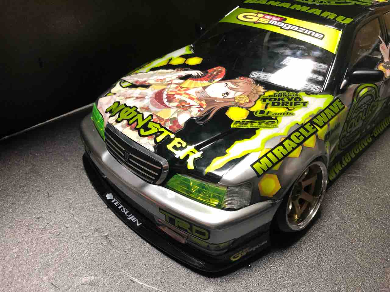 痛車 RCボディラブライブ!サンシャイン！！ 国木田花丸 仕様