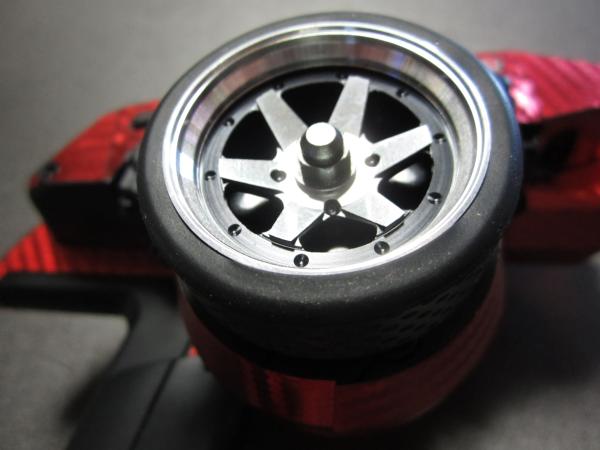 SANWA M12 アルミ製ステアリングホイール装着！ : 痛車RC製作所