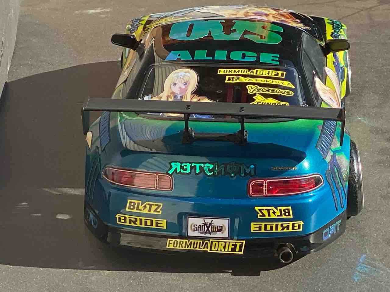 超希少　RC-ART JZZ 30 ソアラ ボディ ラジドリ TOYOTA JZZ30 SOARER【RC DRIFT】Radio control body production