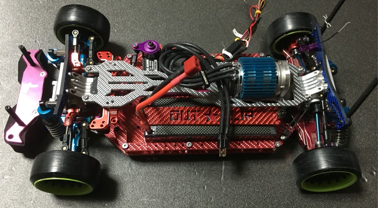 ドリパケ KAMIKAZE Factory アッパーデッキ（3WAYモーターマウント