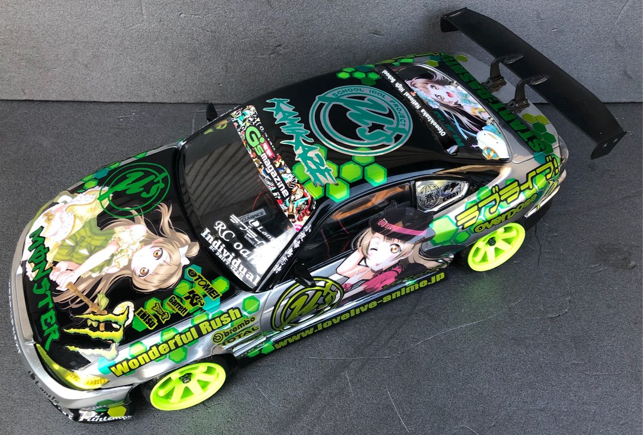 ラジコン 痛車 ボディ ラブライブ！南ことり仕様 D- LIKE S15 シルビア