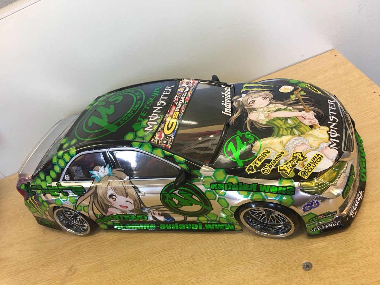 ラジコン 痛車 ボディ ラブライブ！ 南ことり仕様 その2 : 痛車RC