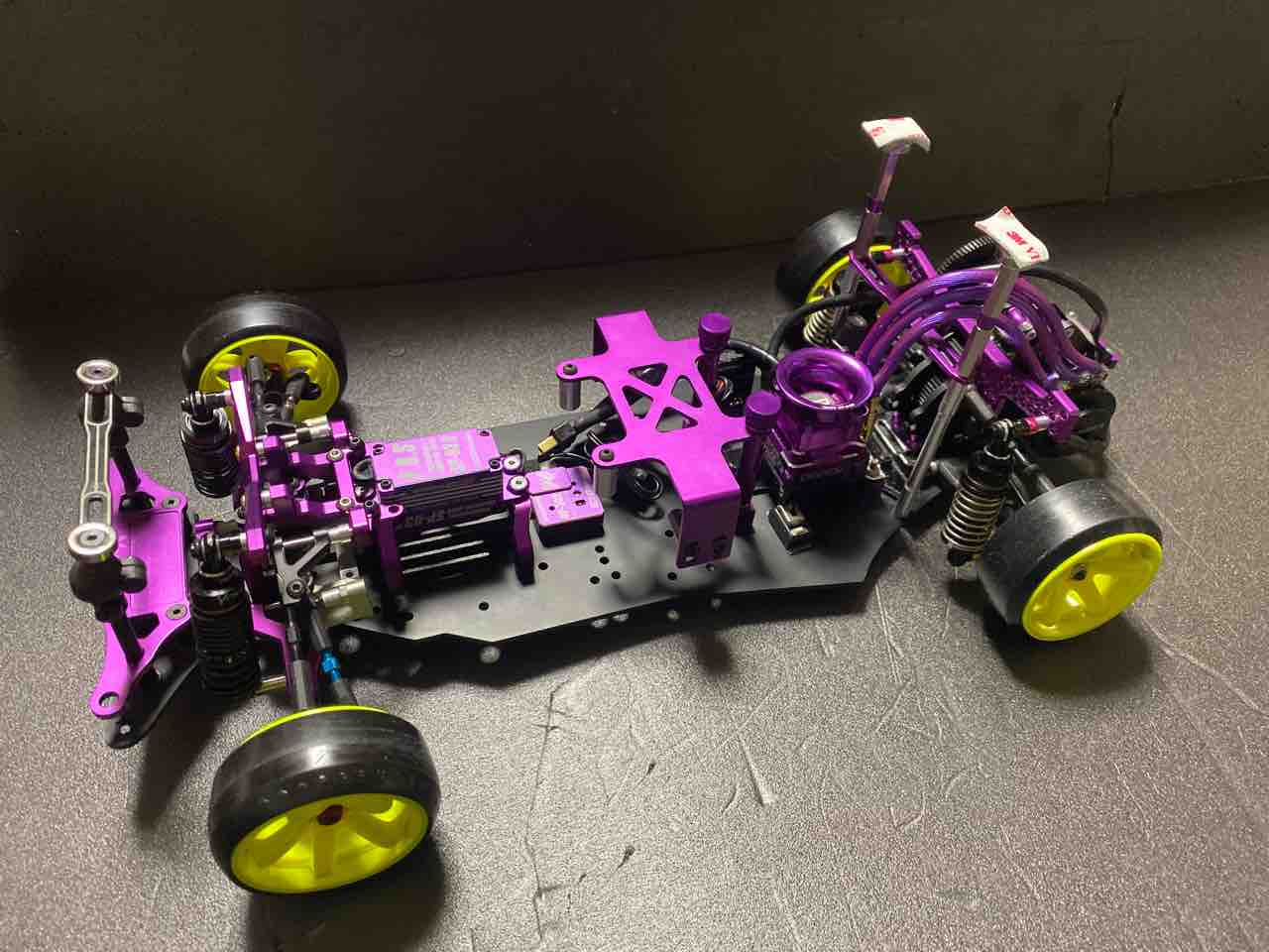 ドリラジ　YD2 ほぼフルオプ　メカ無し Amazon | ヨコモ YD-2ZX RWDドリフトカー パープルバージョン(未