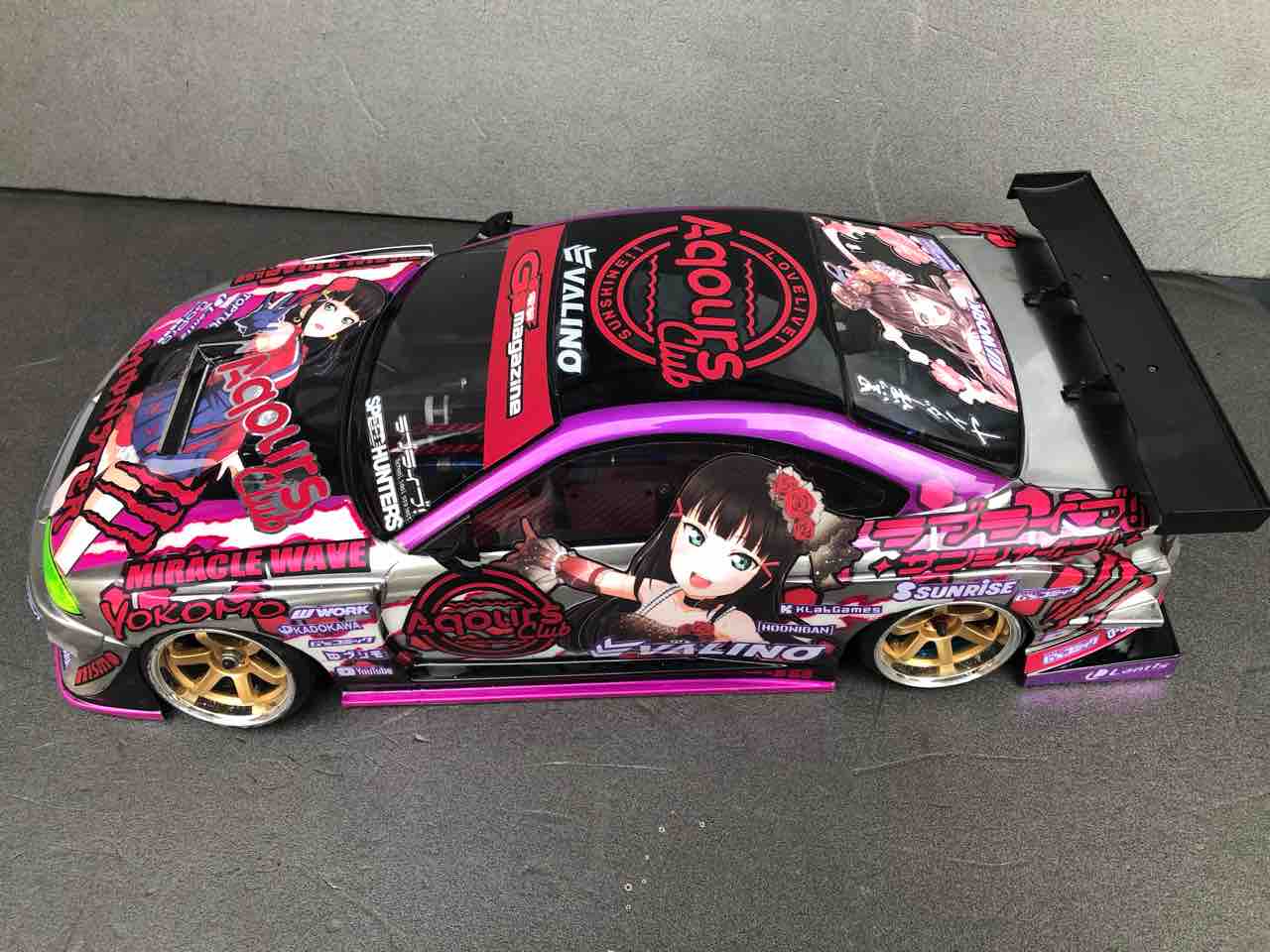 激安 YD-2　フルセット　電飾付　痛車 ボディ　　　 ラジコン　RD1.0 激安 YD-2 フルセット 電飾 痛車 ボディ ラジコン RD1.0 激安 YD-2