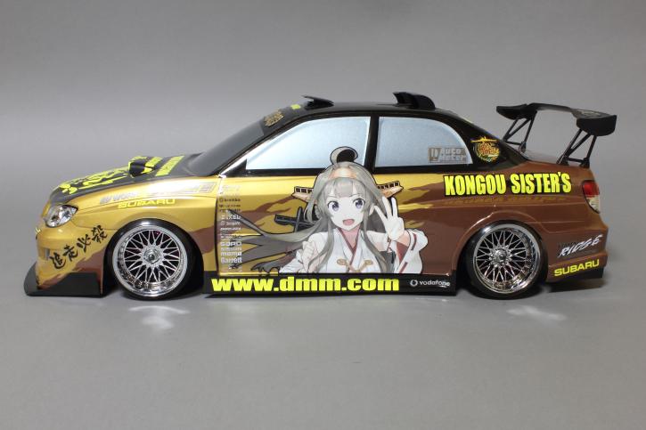 ラジコン 痛車 ボディ 艦隊これくしょん 金剛四姉妹 仕様