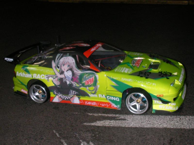 ラジコン 痛車 ボディ 這いよれ! ニャル子さんW FC3S RX-7 : 痛車RC