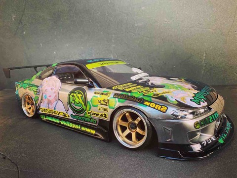 痛車 RCボディ ラブライブ! 南ことり仕様 ABCホビー s15シルビア