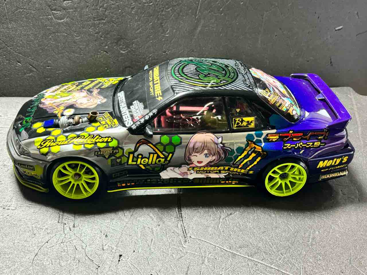 痛車 RCボディ ラブライブ！シリーズ 仕様 SHIBATA R32 GT-R