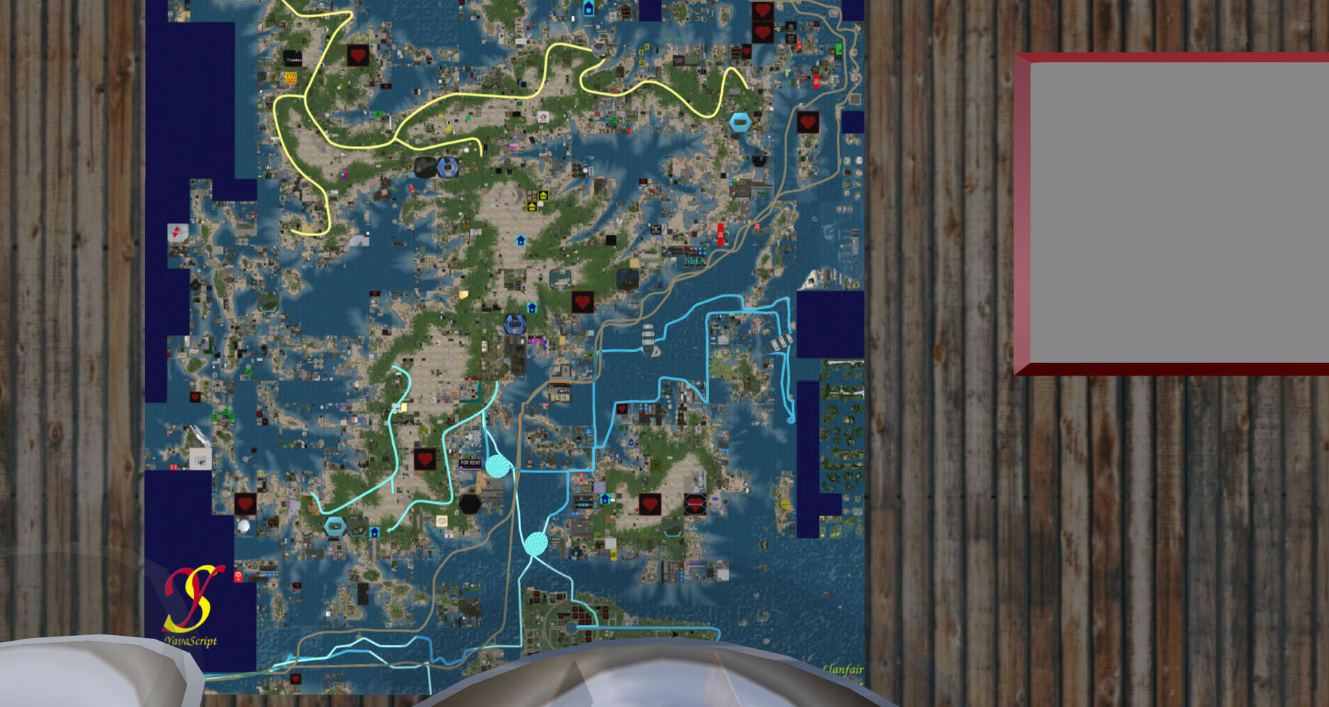 [Yava Script Pod] N3: Transcontinental : [Second Life] Mainland Information