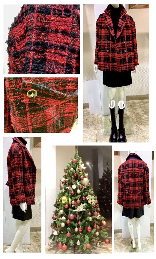 マリアケントのツイード素材のジャケットコート : DUALVIEW 白金店ブログ