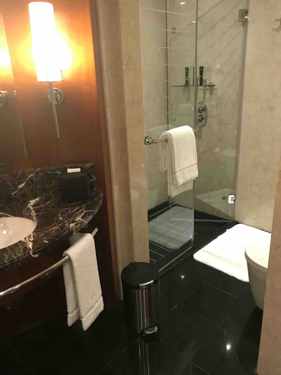 ドバイダイアリー Jumeirah Emirates Towersへ宿泊 〜バスルーム編〜