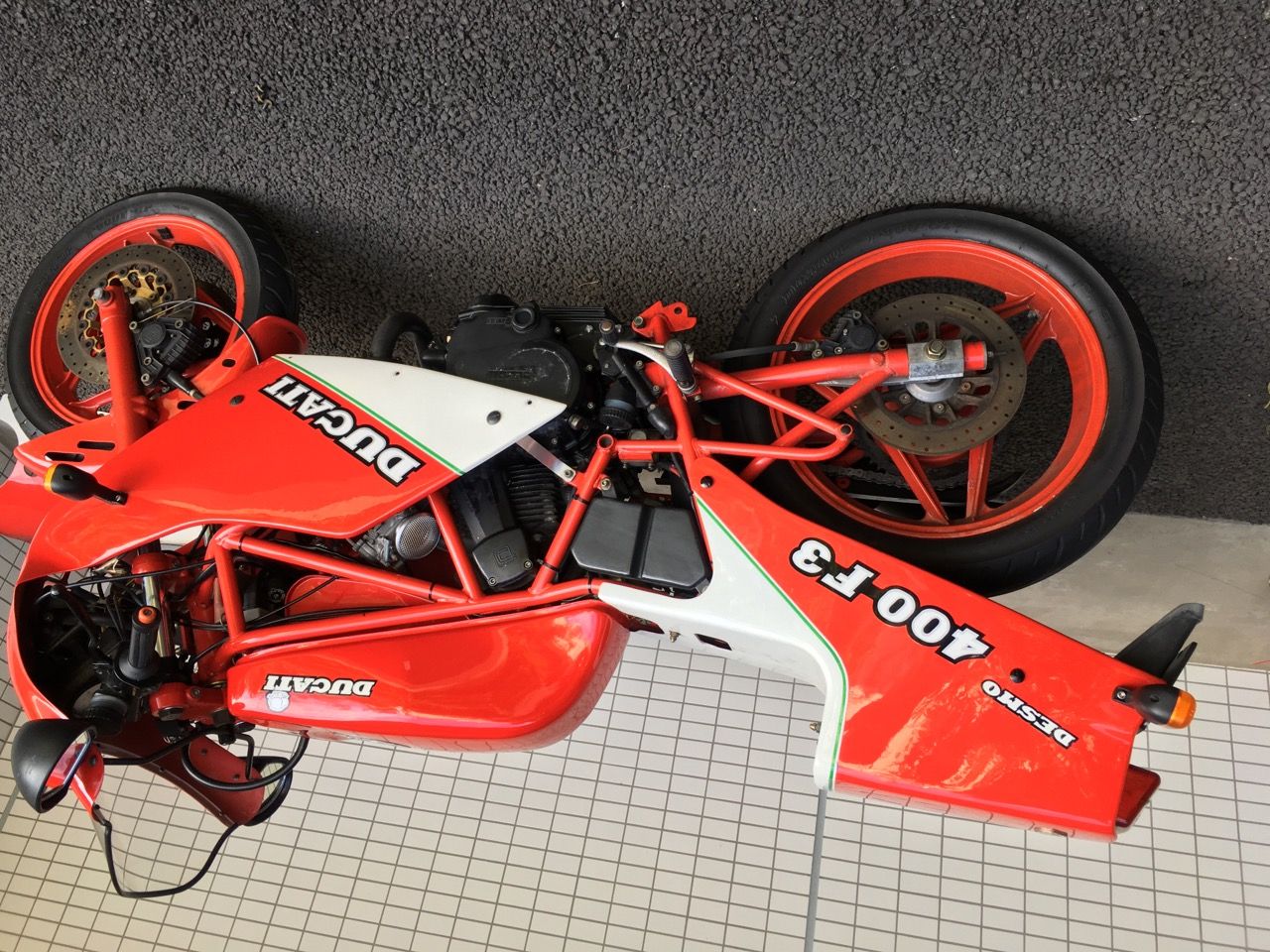 DUCATI 狭かっ F1,F3 サービスマニュアル、F3パーツリスト コピー品