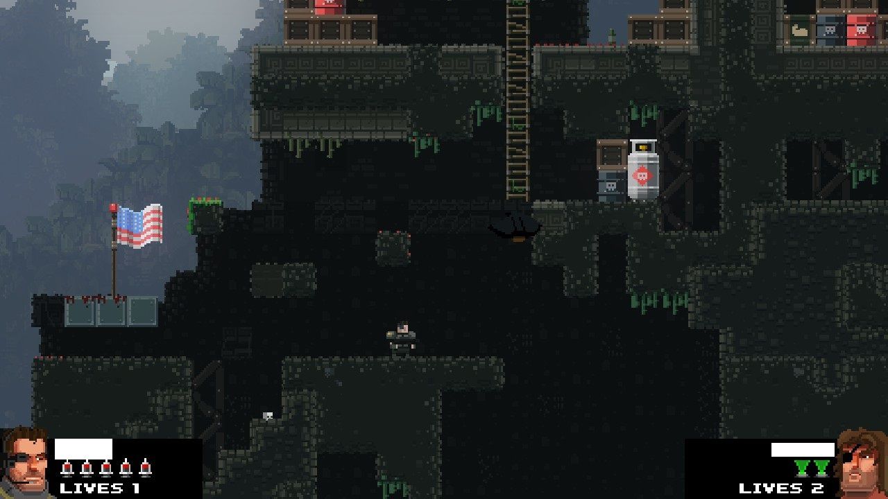 ブロフォース クリアー ゲームと酒場放浪