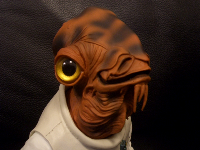 スターウォーズ アクバー提督マスク 大好きアクバー提督 : STARWARSの
