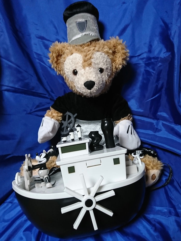 販売休止 Newポップコーンバケット 蒸気船ウィリー Tdr チャイが行くディズニーパーク Vol