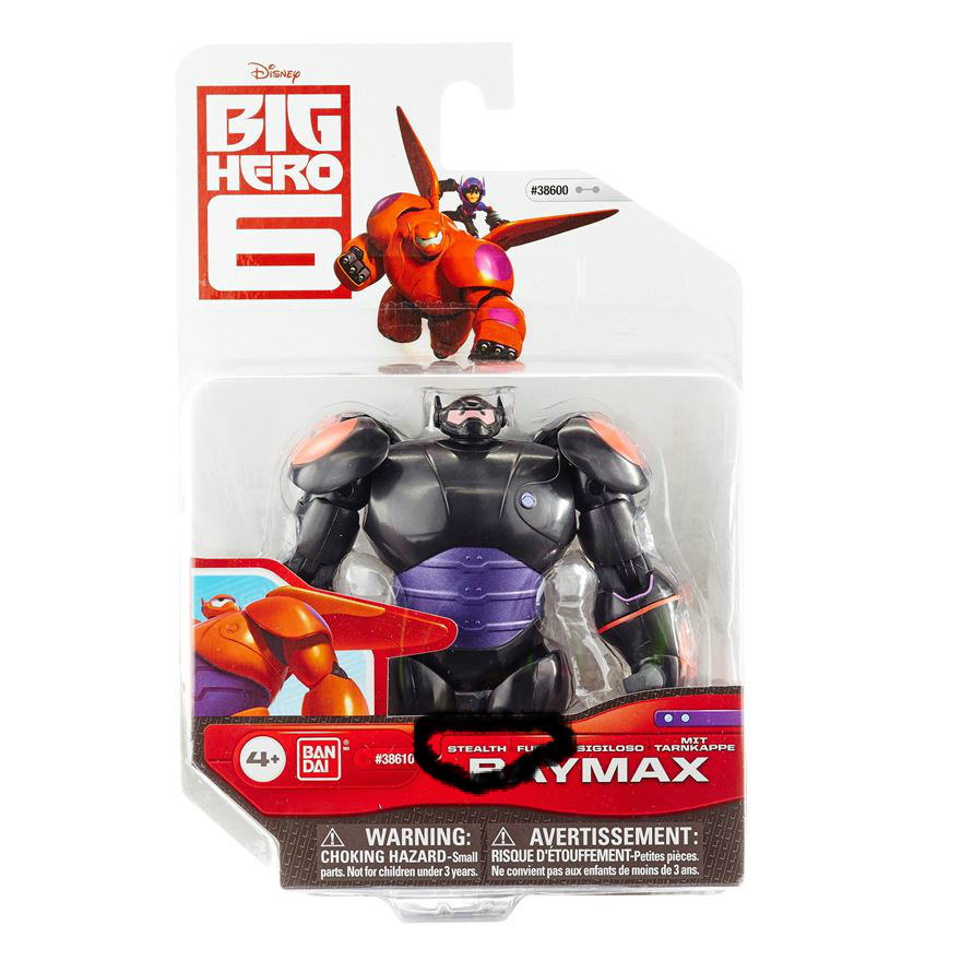 黒いベイマックス 謎の新作黒ボディ ベイマックス ステルス が海外バンダイより発売 Tune My Love Disney 首都圏ディズニーマニアック