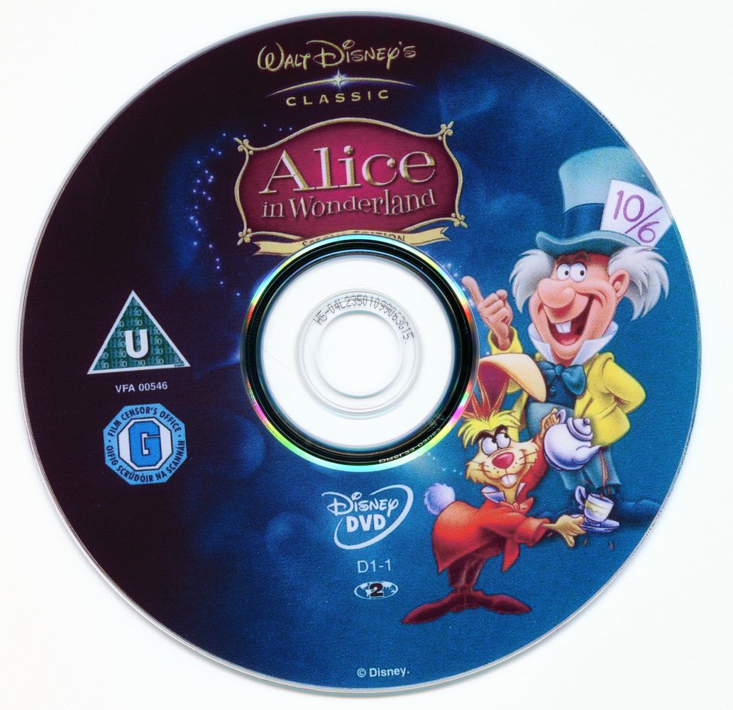 DVDデータベース : ふしぎの国のアリス