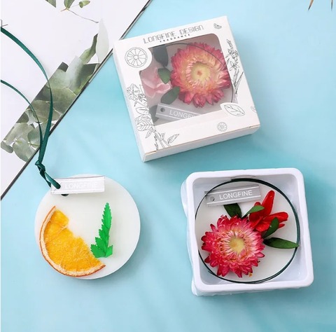 手作りアロマキャンドル