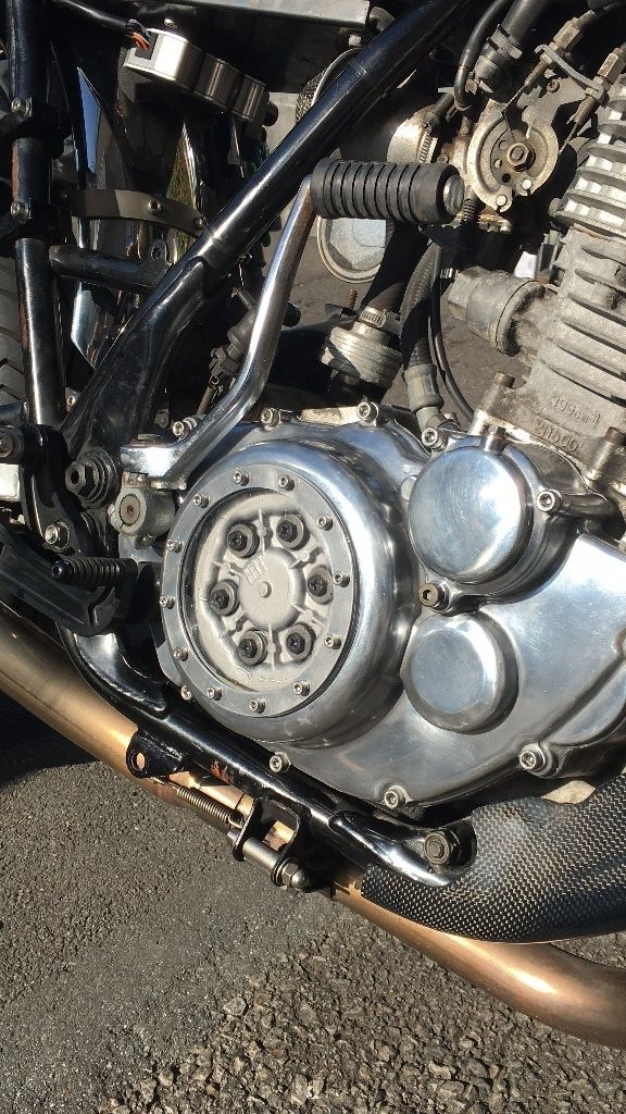 未装着品】SR400 スケルトンクランクケースカバー クラッチ 未装着品】SR400 スケルトンクランクケースカバー クラッチ