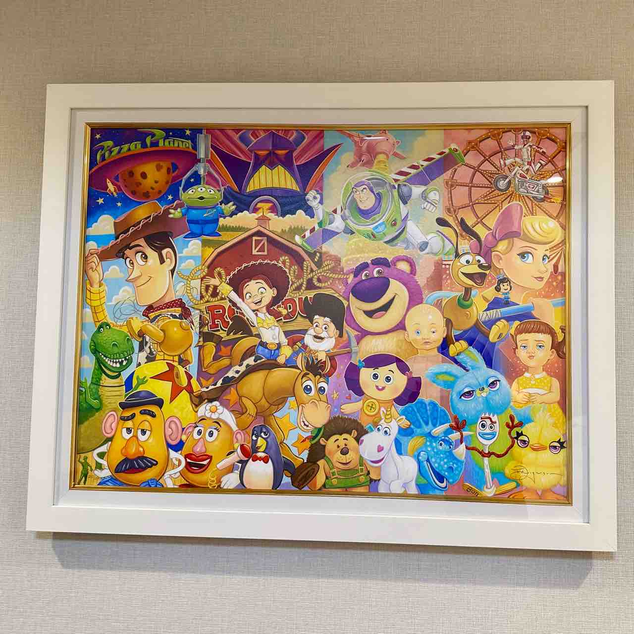 トイストーリーの絵が家に届いた‼️ : 噂のDヲタくんのディズニーレポート