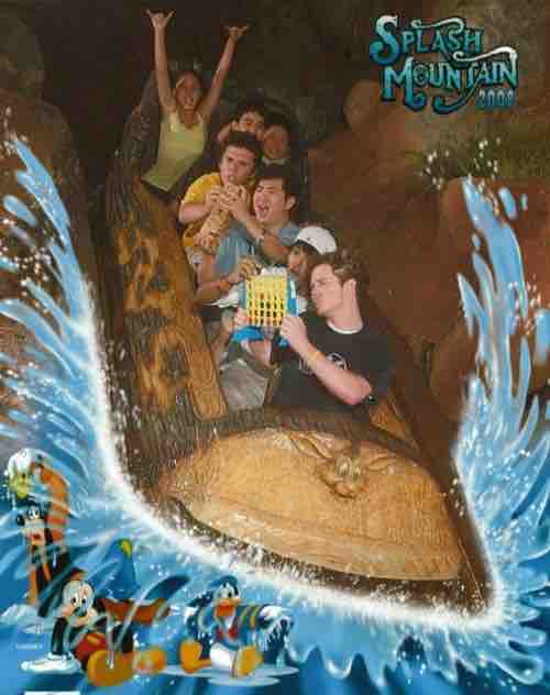 スプラッシュマウンテン面白い写真集めてみた😃 : 噂のDヲタくんの