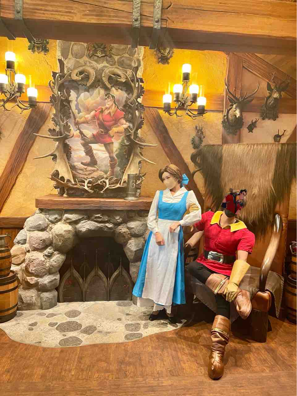 ディズニーハロウィン2日目【ガストン&町ベル】 : 噂のDヲタくん