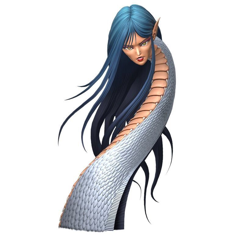 D2メガテン エキドナは元々の金子さんのデザインが巨大感無いしあっさりすぎでヘビ女って言われた方がしっくりくる D2メガテンまとめ ギリメカラ速報