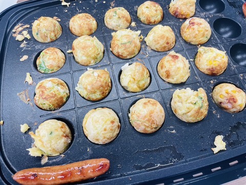 たこ焼き鉄板中