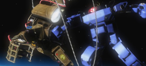 ROBO-ONE_in_the_space