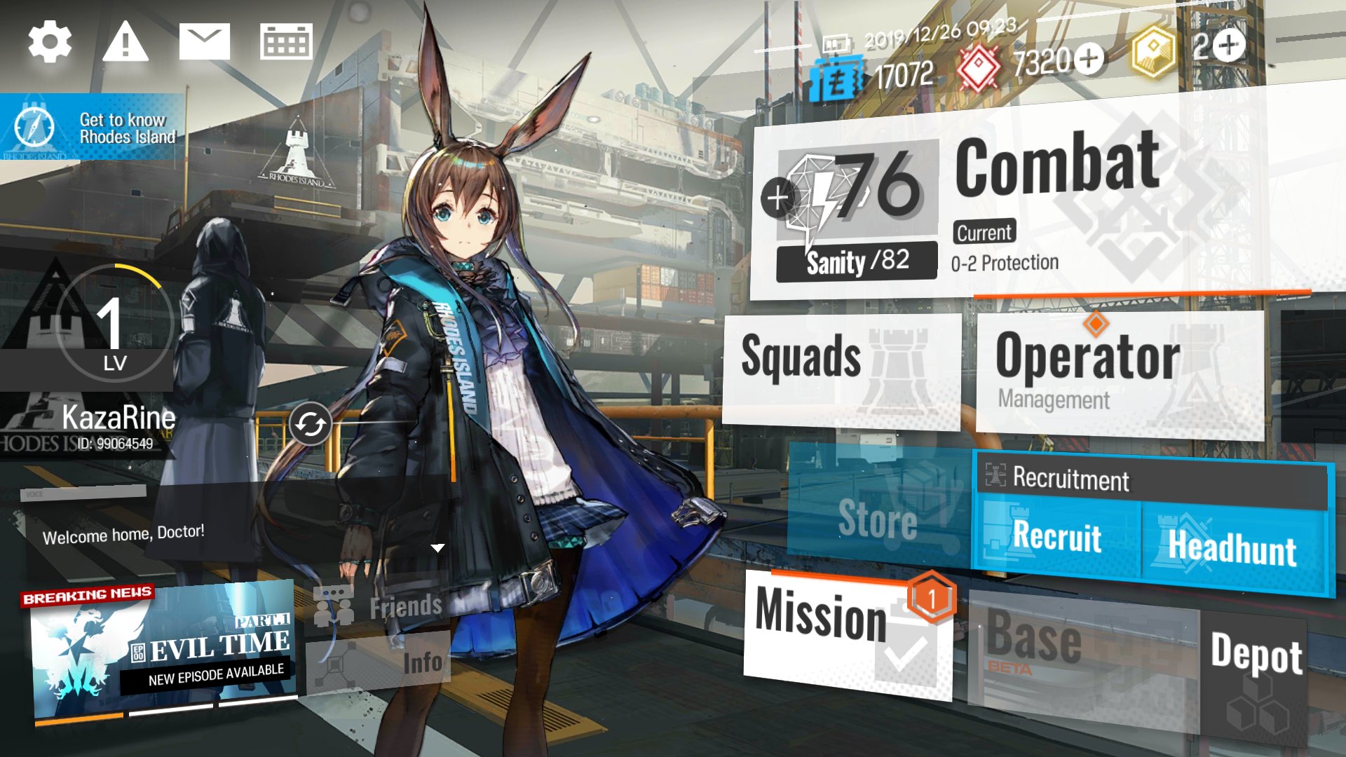 Arknights 始めます Nyokkiのblog Arknights 始めます Nyokkiのblog