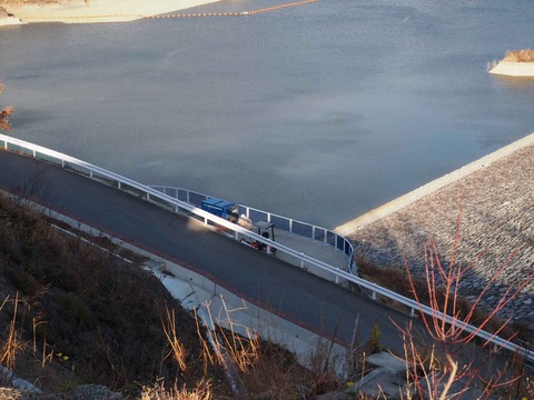 20240107安威川ダム (4)