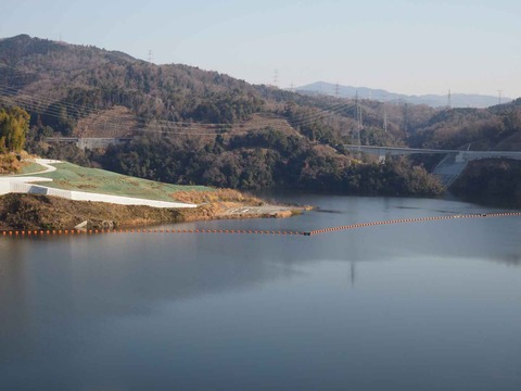 20230204安威川ダム (18)