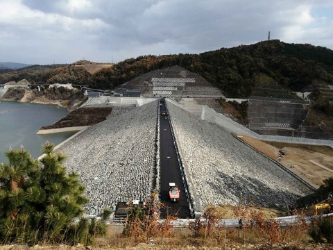 20231124安威川ダム (1)