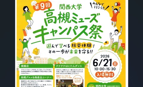関西大学ミューズ2026