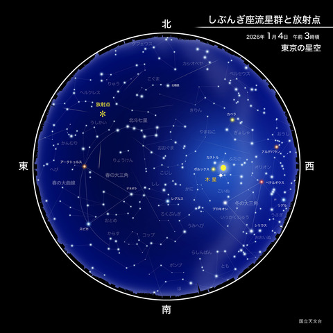 高槻の夜空 来年見られる天文現象は？2026年 今年の夜空の投稿も記載 : 高槻Network新聞