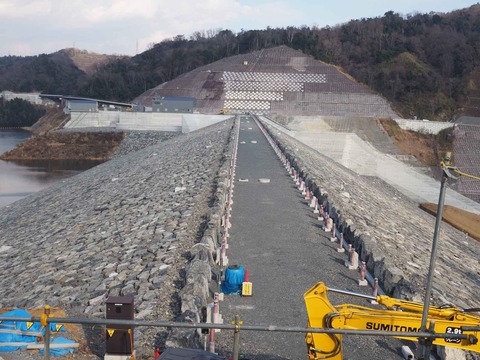 20230223安威川ダム (4)