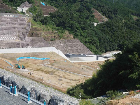 20230816安威川ダム (5)