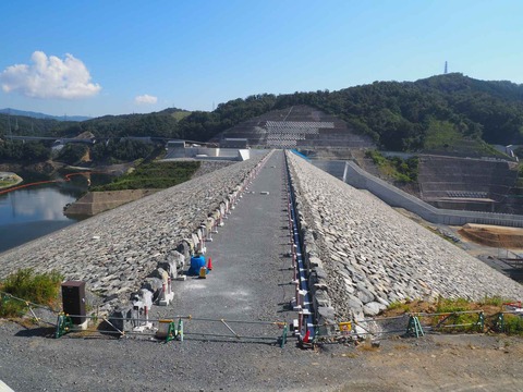 20221001安威川ダム (2)